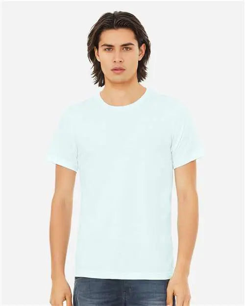 Bella + Canvas 3413 Triblend Tee - Ice Blue