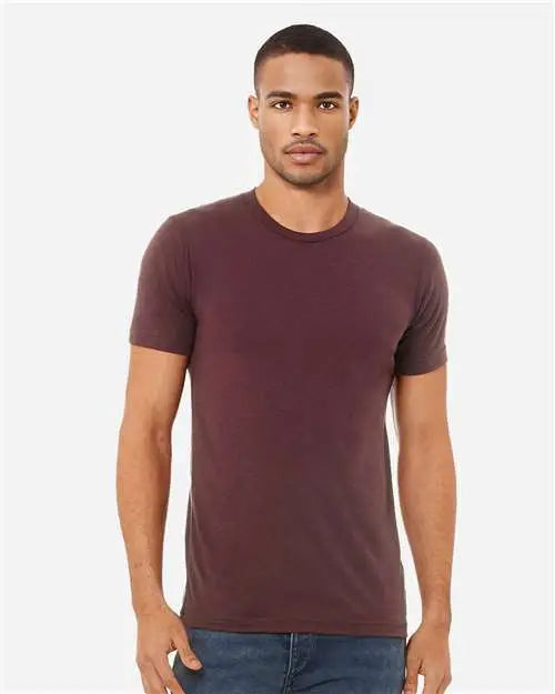 Bella + Canvas 3413 Triblend Tee - Maroon