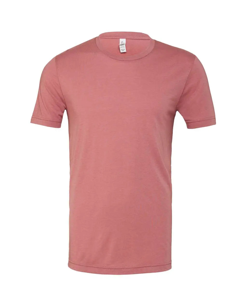 Bella + Canvas 3413 Triblend Tee - Mauve - Maroon / Xs