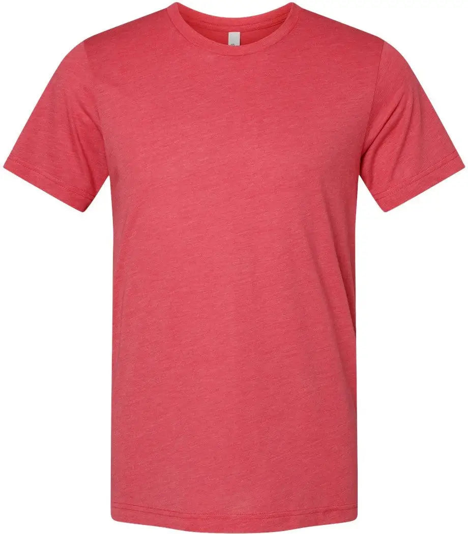 Bella + Canvas 3413 Triblend Tee - Red - Xs