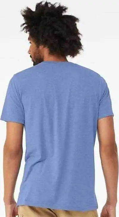 Bella + Canvas 3413 Triblend Tee Solid Blue