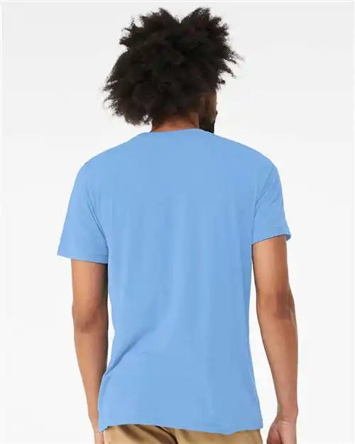 Bella + Canvas 3413 Triblend Tee - Solid Carolina Blue