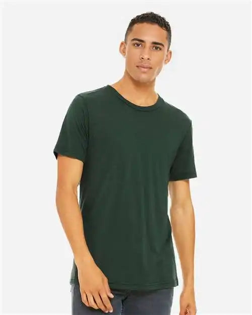 Bella + Canvas 3413 Triblend Tee - Solid Forest