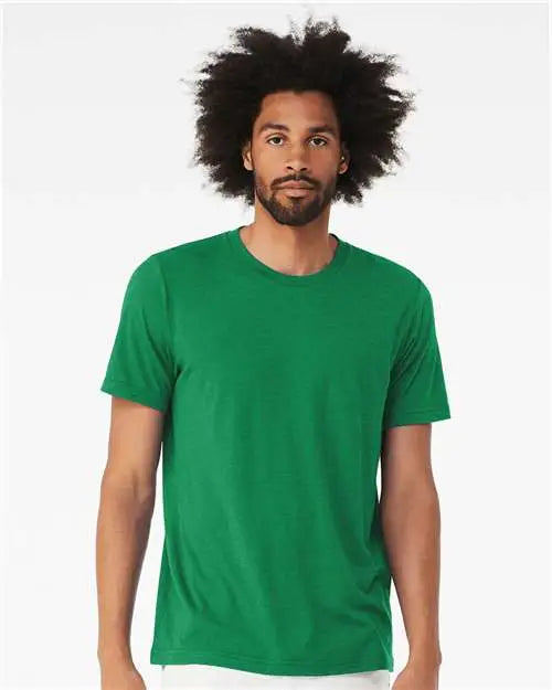 Bella + Canvas 3413 Triblend Tee - Solid Kelly