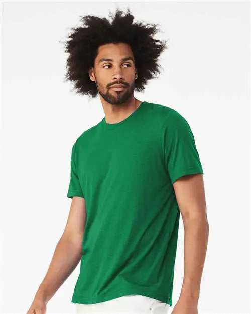 Bella + Canvas 3413 Triblend Tee - Solid Kelly
