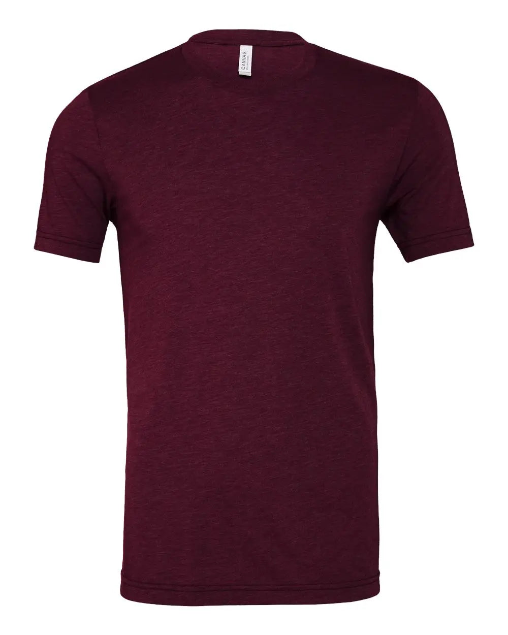 Bella + Canvas 3413 Triblend Tee - Solid Maroon