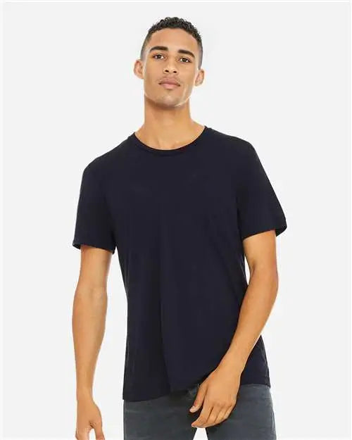 Bella + Canvas 3413 Triblend Tee - Solid Navy