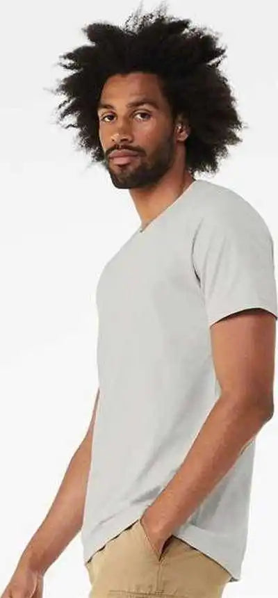 Bella + Canvas 3413 Triblend Tee Solid Silver
