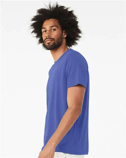 Bella + Canvas 3413 Triblend Tee - Solid True Royal