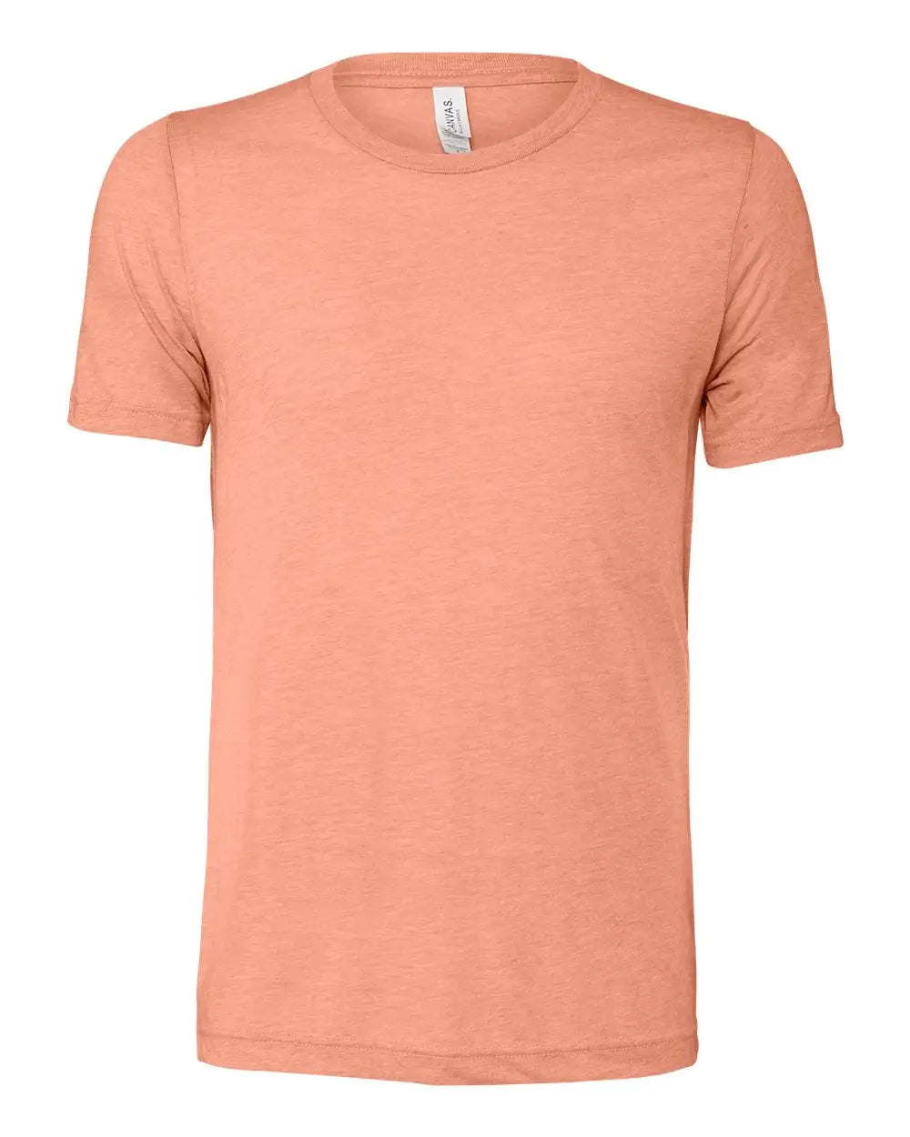 Bella + Canvas 3413 Triblend Tee - Sunset - Orange / Xs