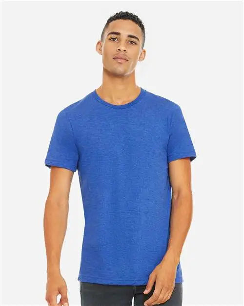 Bella + Canvas 3413 Triblend Tee - True Royal