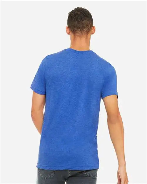 Bella + Canvas 3413 Triblend Tee - True Royal