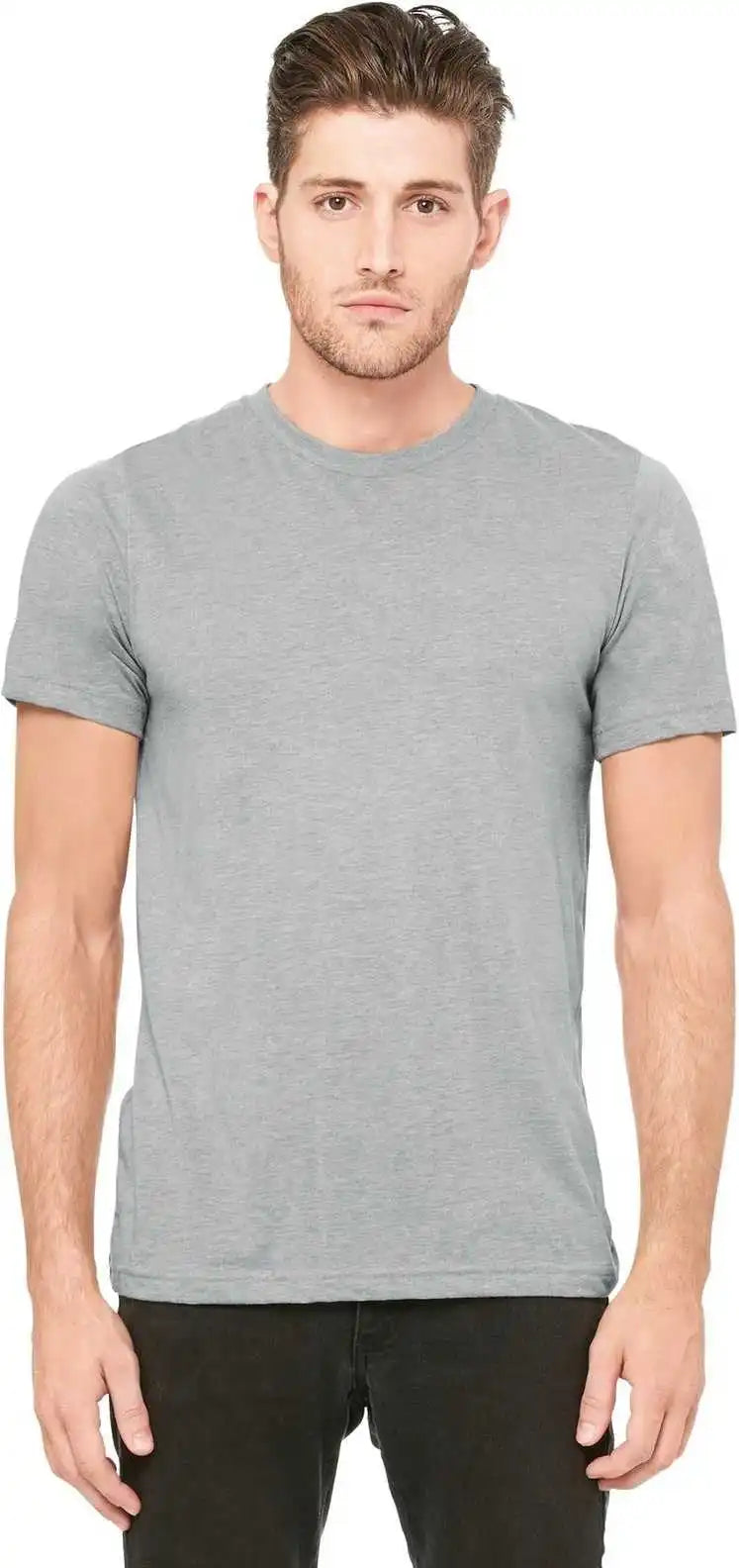 Bella + Canvas 3413 Unisex Triblend Short Sleeve Tee Athletic Gray