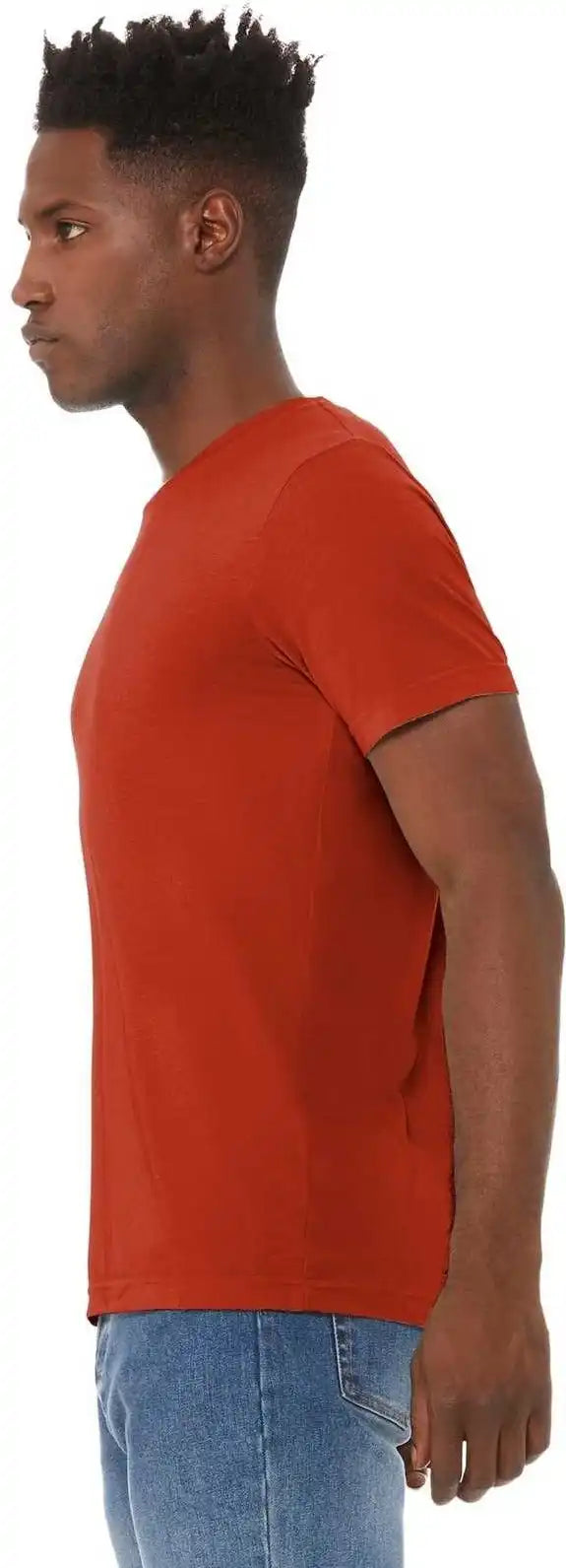 Bella + Canvas 3413 Unisex Triblend Short Sleeve Tee - Brick