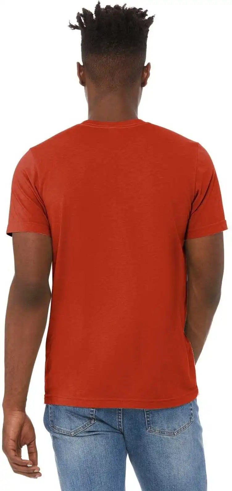 Bella + Canvas 3413 Unisex Triblend Short Sleeve Tee - Brick