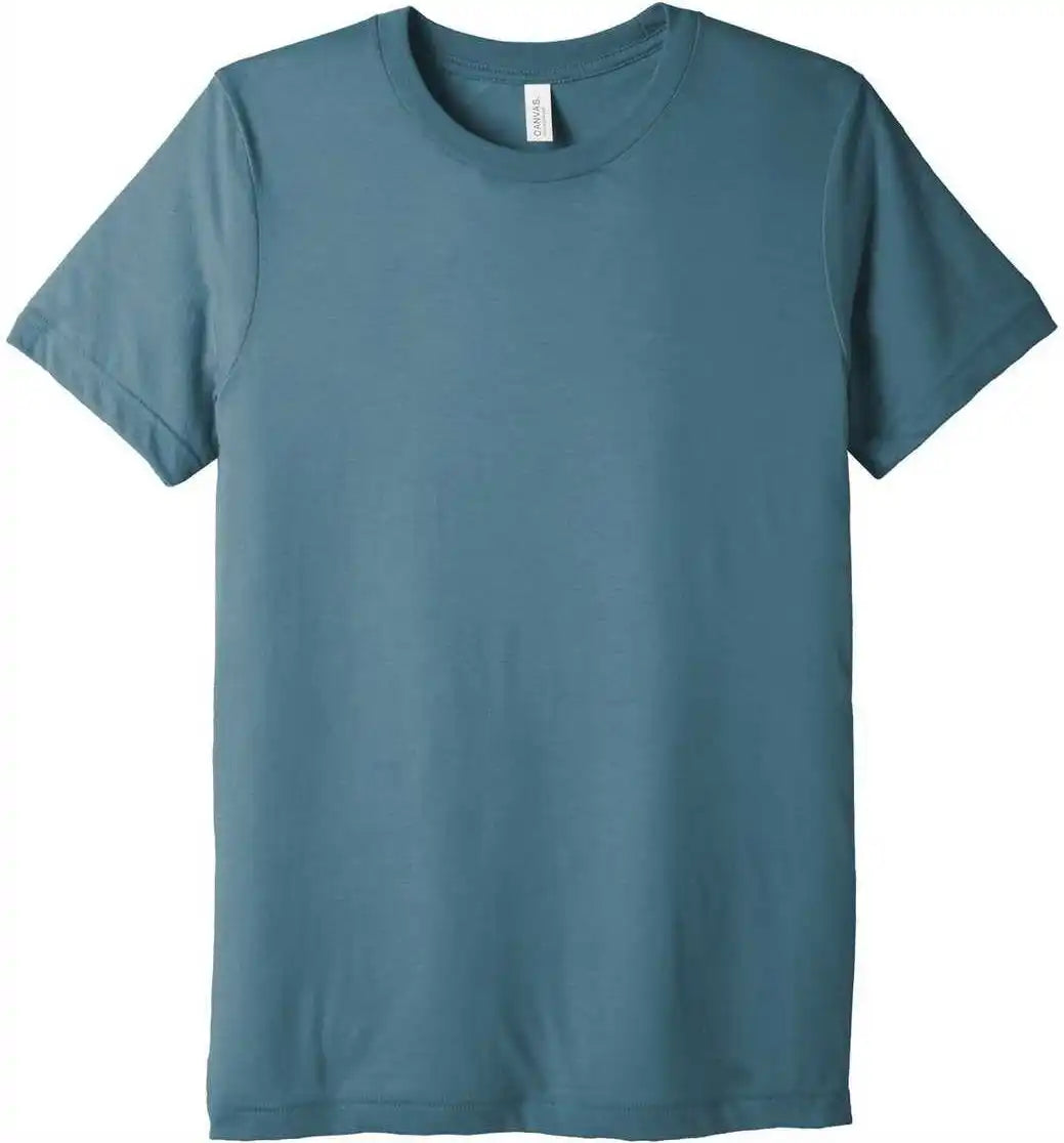 Bella + Canvas 3413 Unisex Triblend Short Sleeve Tee Denim