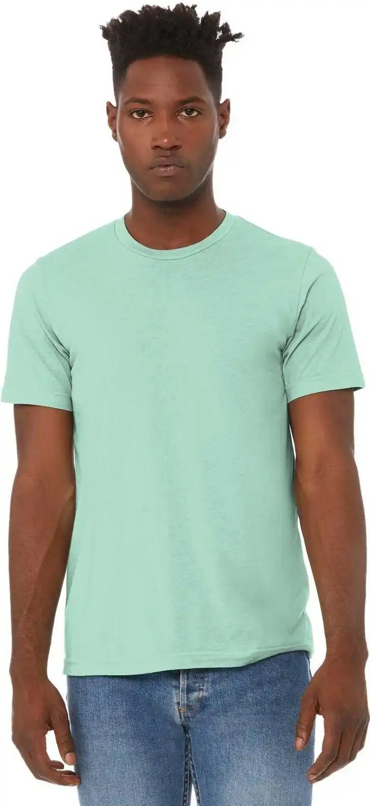 Bella + Canvas 3413 Unisex Triblend Short Sleeve Tee Dusty Blue