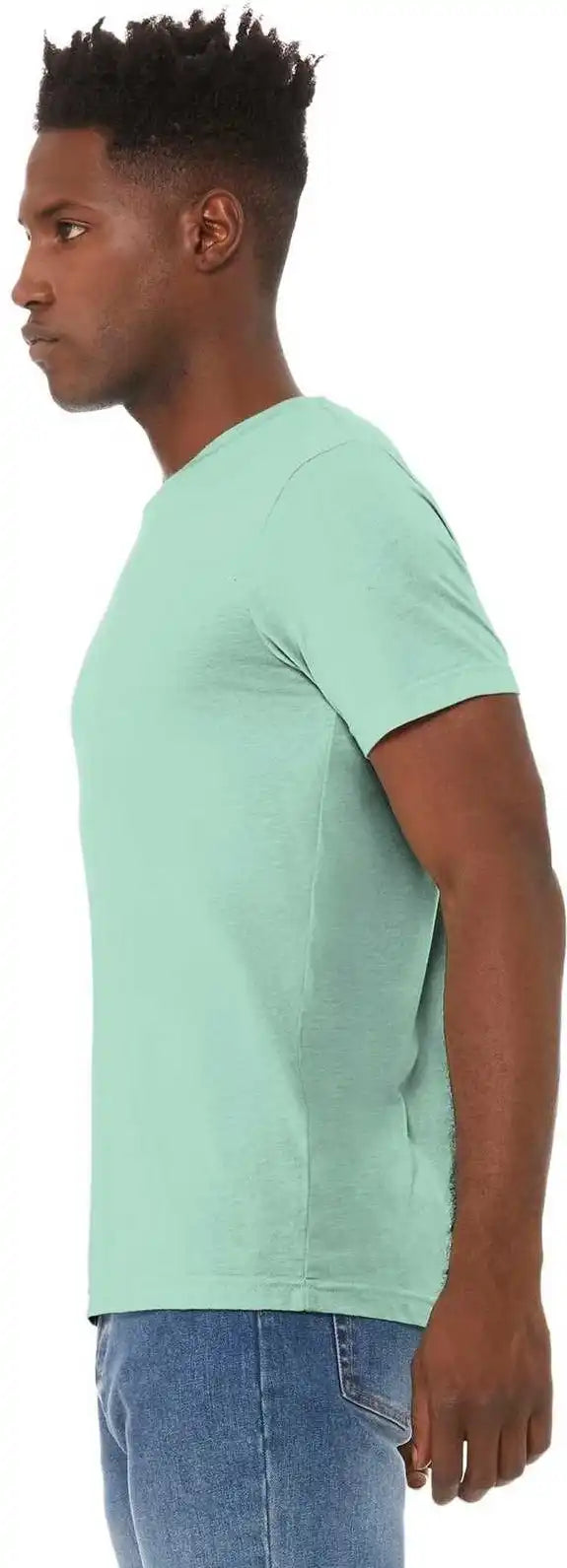 Bella + Canvas 3413 Unisex Triblend Short Sleeve Tee Dusty Blue