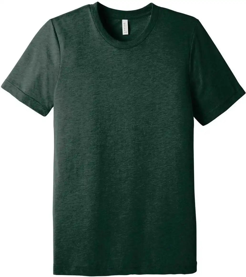 Bella + Canvas 3413 Unisex Triblend Short Sleeve Tee - Emerald
