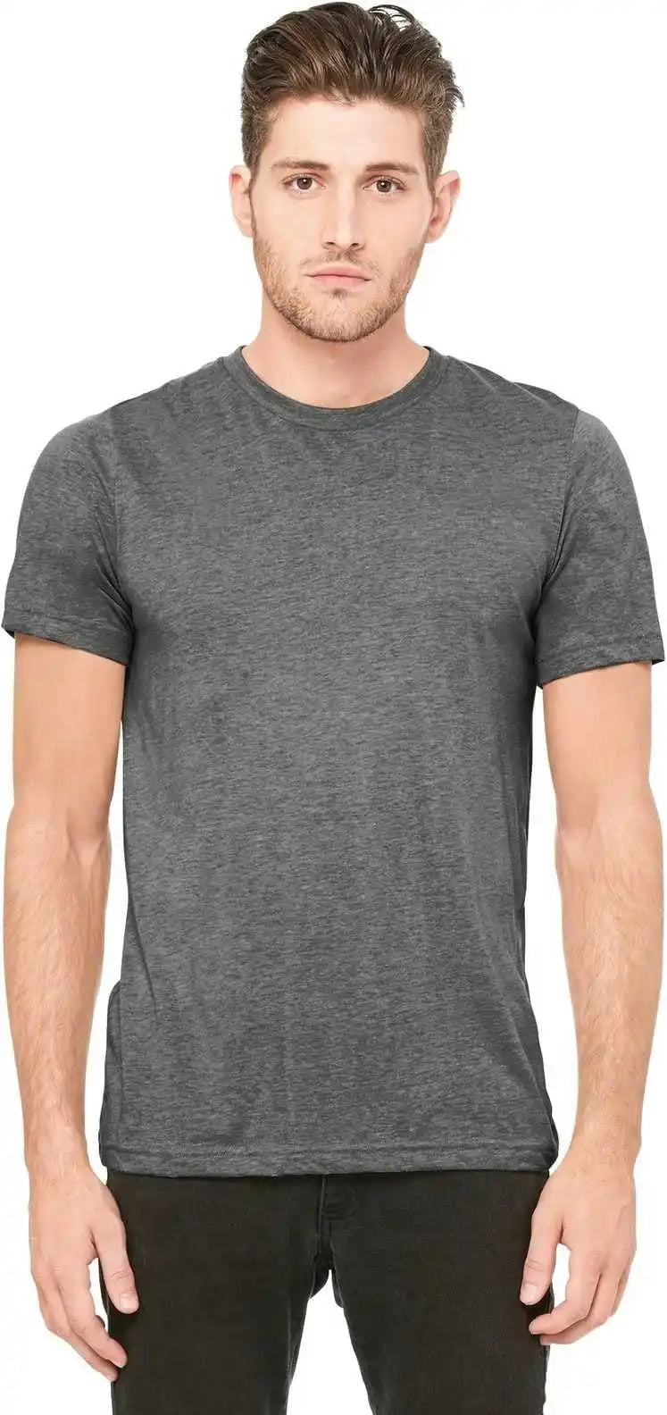 Bella + Canvas 3413 Unisex Triblend Short Sleeve Tee Gray