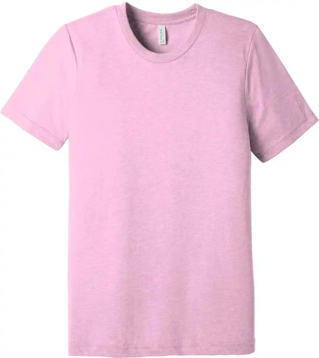 Bella + Canvas 3413 Unisex Triblend Short Sleeve Tee Lilac