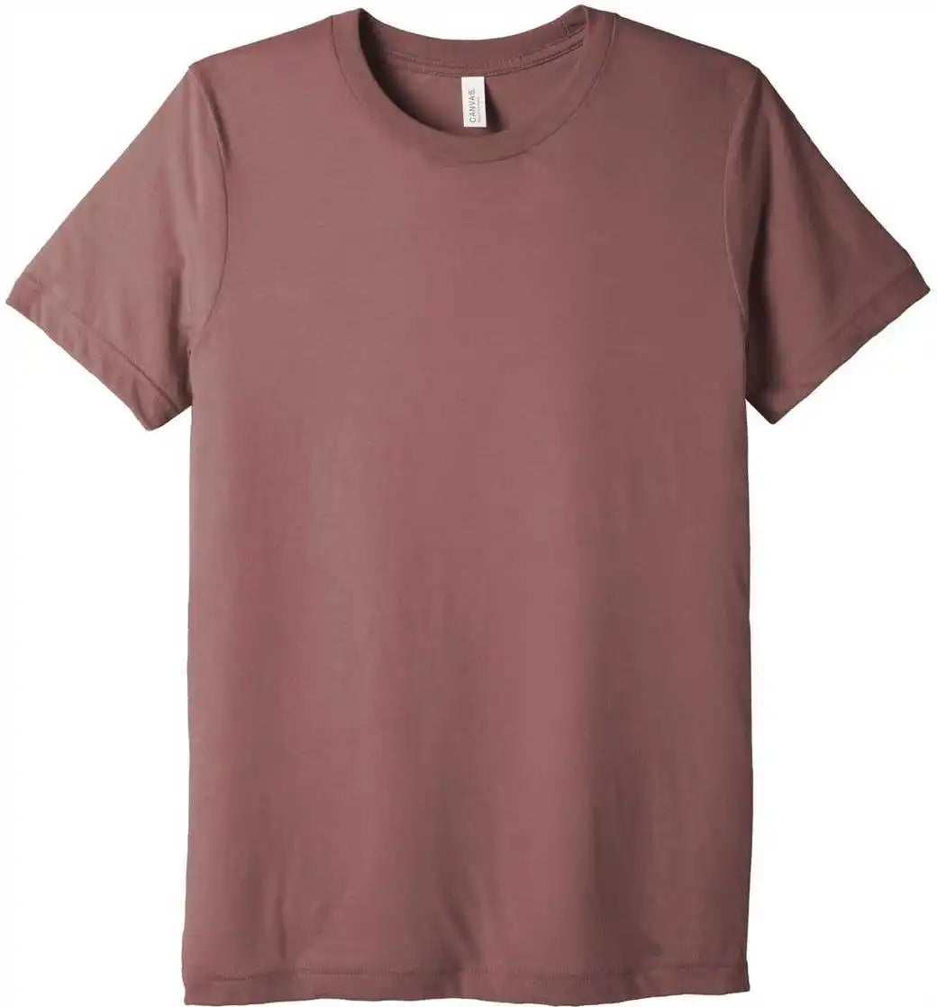 Bella + Canvas 3413 Unisex Triblend Short Sleeve Tee Mauve