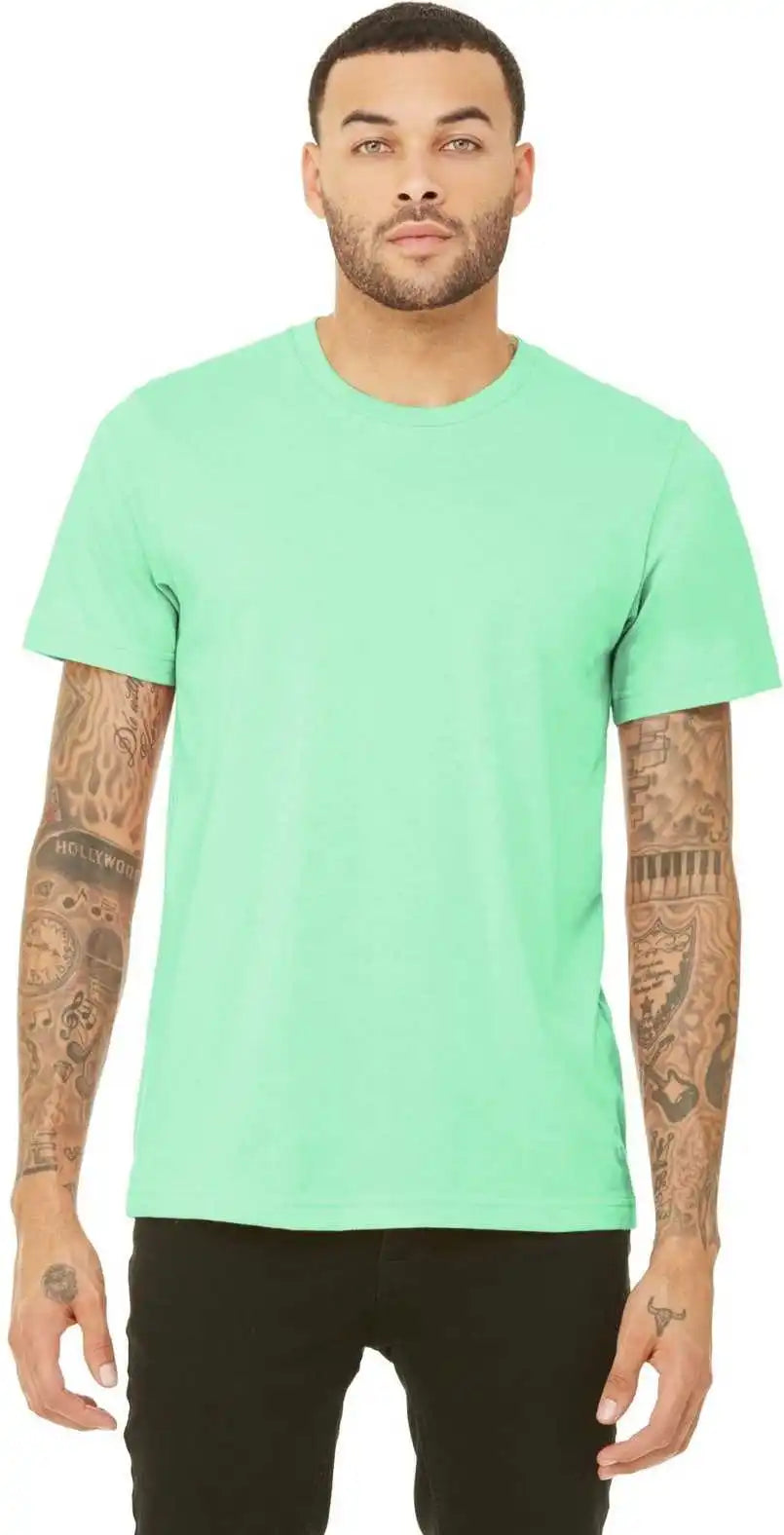 Bella + Canvas 3413 Unisex Triblend Short Sleeve Tee Mint