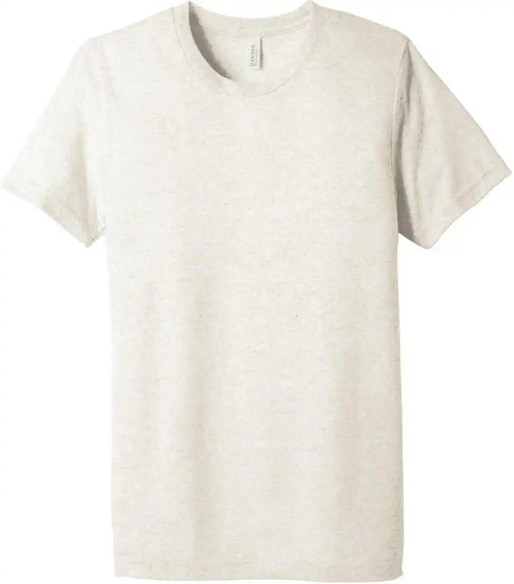 Bella + Canvas 3413 Unisex Triblend Short Sleeve Tee - Oatmeal
