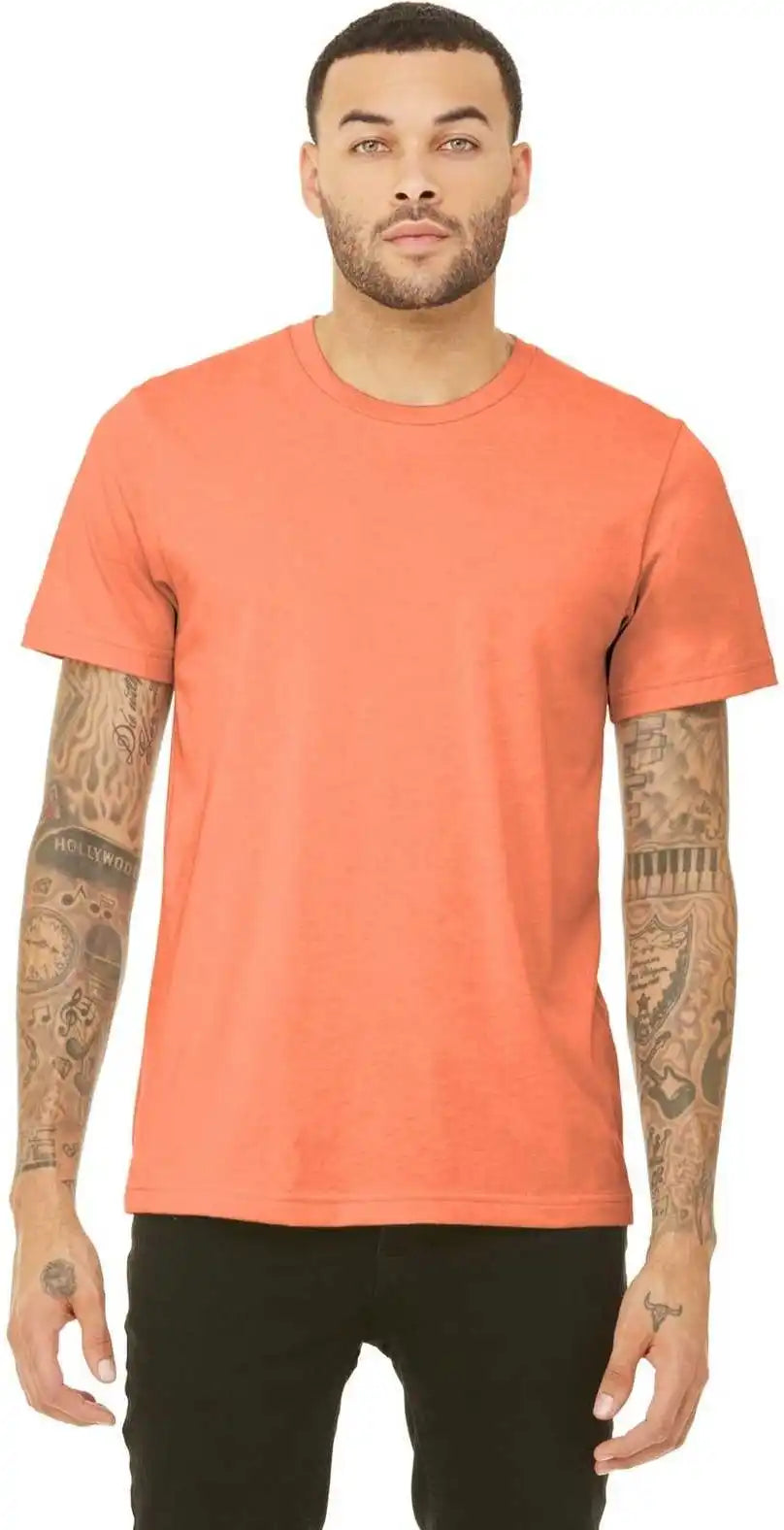 Bella + Canvas 3413 Unisex Triblend Short Sleeve Tee Orange