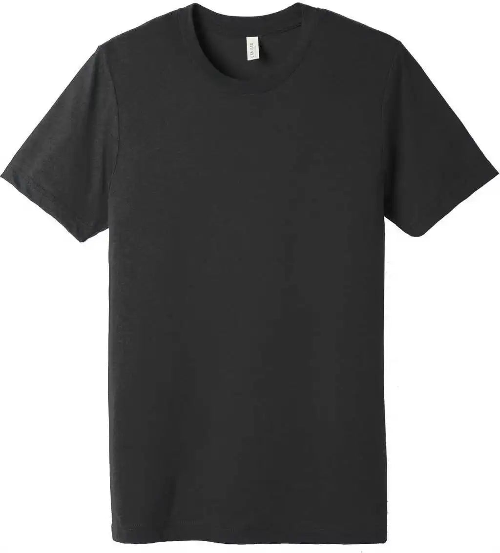 Bella + Canvas 3413 Unisex Triblend Short Sleeve Tee - Solid Dark Gray