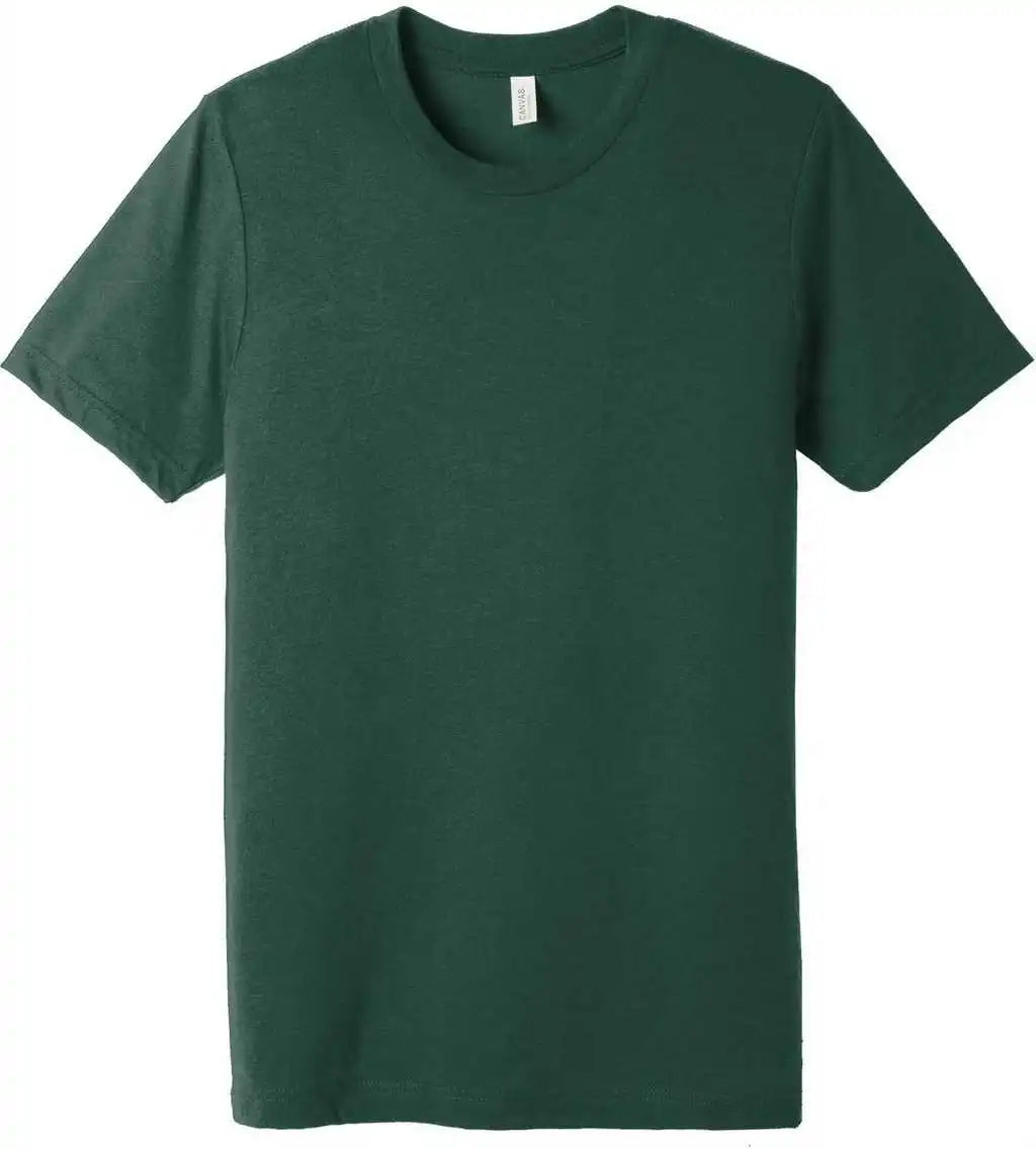 Bella + Canvas 3413 Unisex Triblend Short Sleeve Tee Solid Forest
