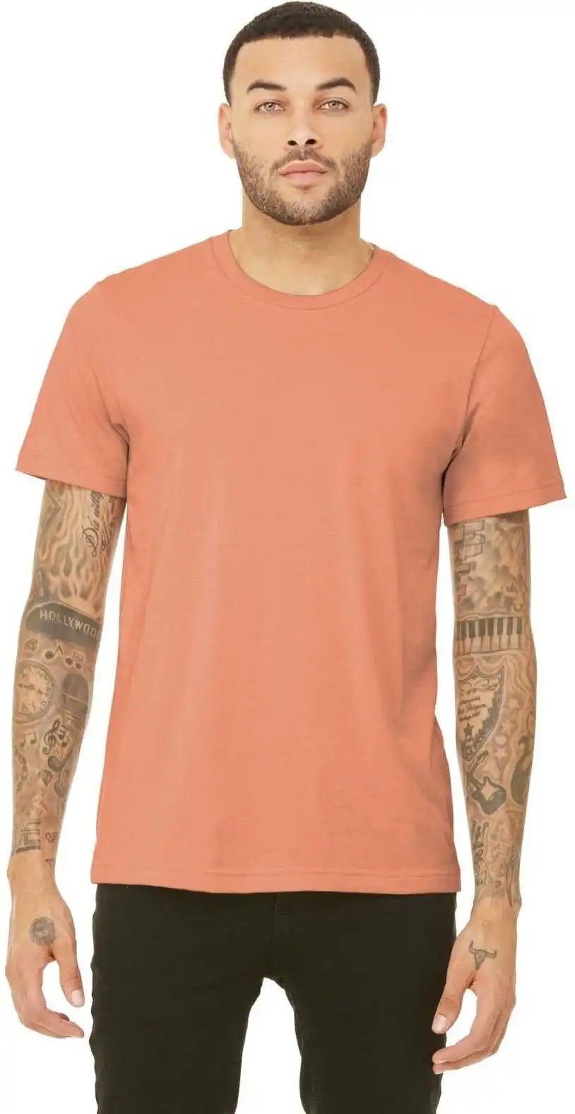Bella + Canvas 3413 Unisex Triblend Short Sleeve Tee Sunset