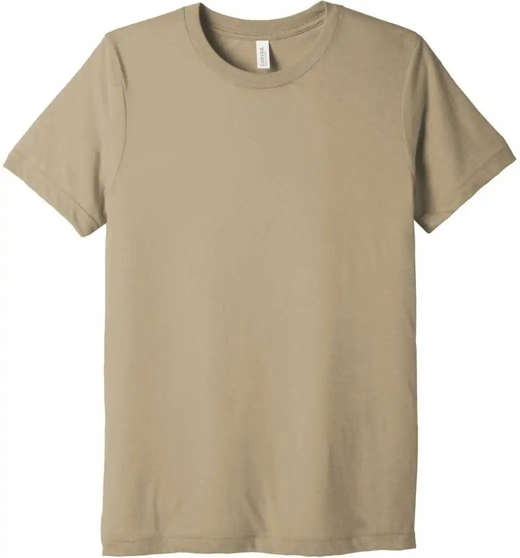 Bella + Canvas 3413 Unisex Triblend Short Sleeve Tee Tan