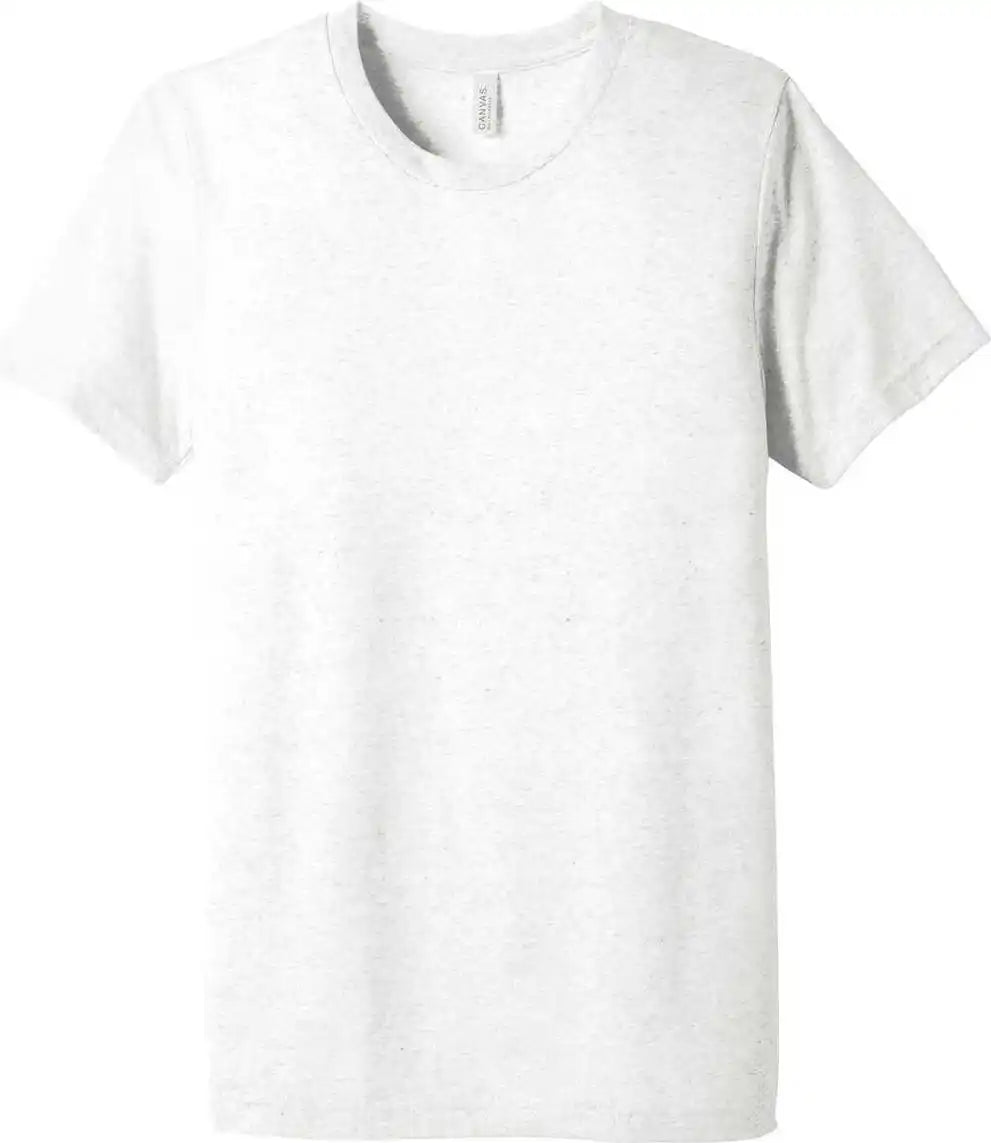 Bella + Canvas 3413 Unisex Triblend Short Sleeve Tee - White Fleck