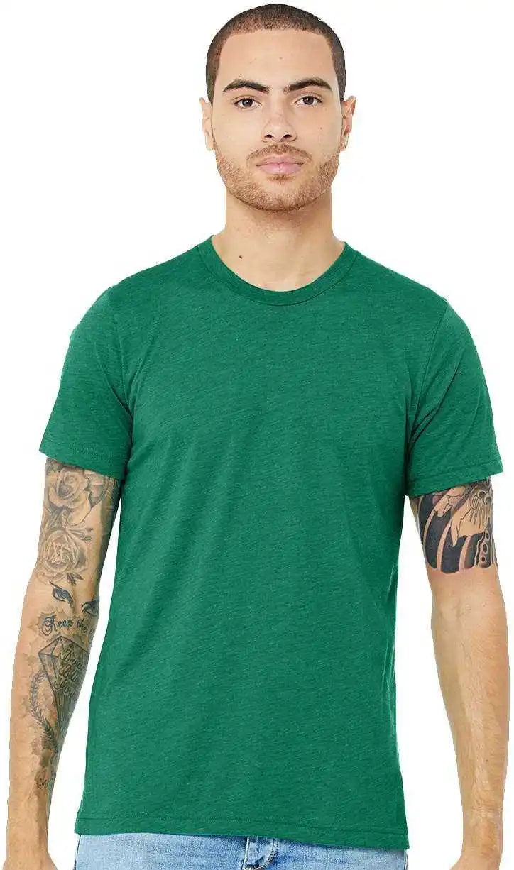 Bella + Canvas 3413 Unisex Triblend Tee Kelly