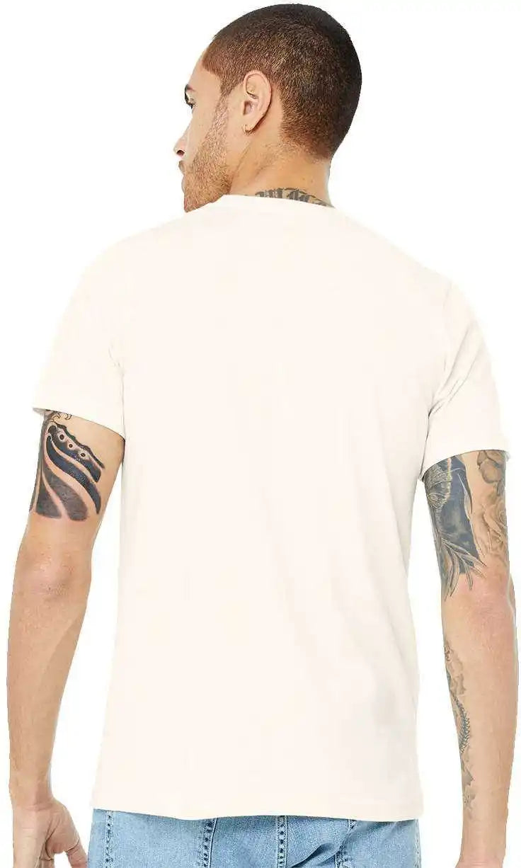 Bella + Canvas 3413 Unisex Triblend Tee Solid Natural