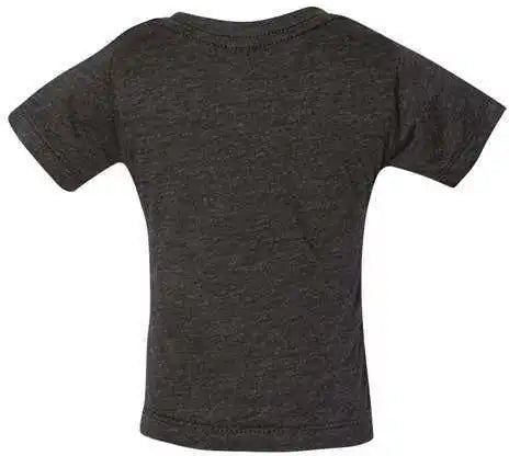 Bella + Canvas 3413b Baby Triblend Tee Charcoal Black