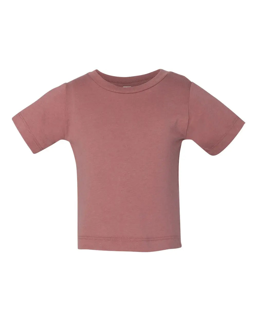 Bella + Canvas 3413b Infant Triblend Tee - Mauve - Maroon / 06m