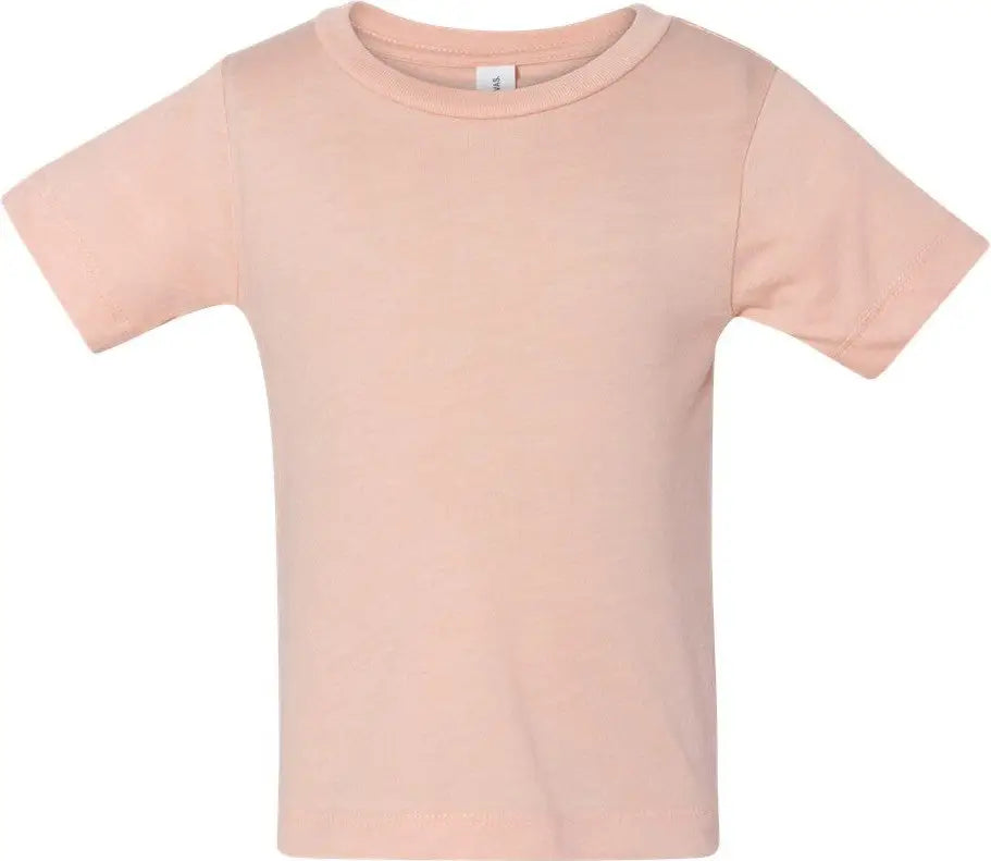 Bella + Canvas 3413b Infant Triblend Tee - Peach - Sand / 06m