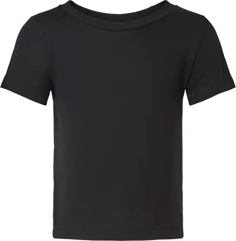 Bella + Canvas 3413b Infant Triblend Tee Solid Black