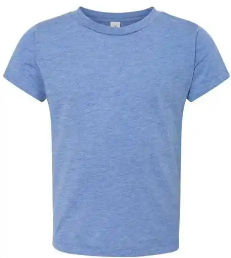 Bella + Canvas 3413t Toddler Triblend Tee - Blue
