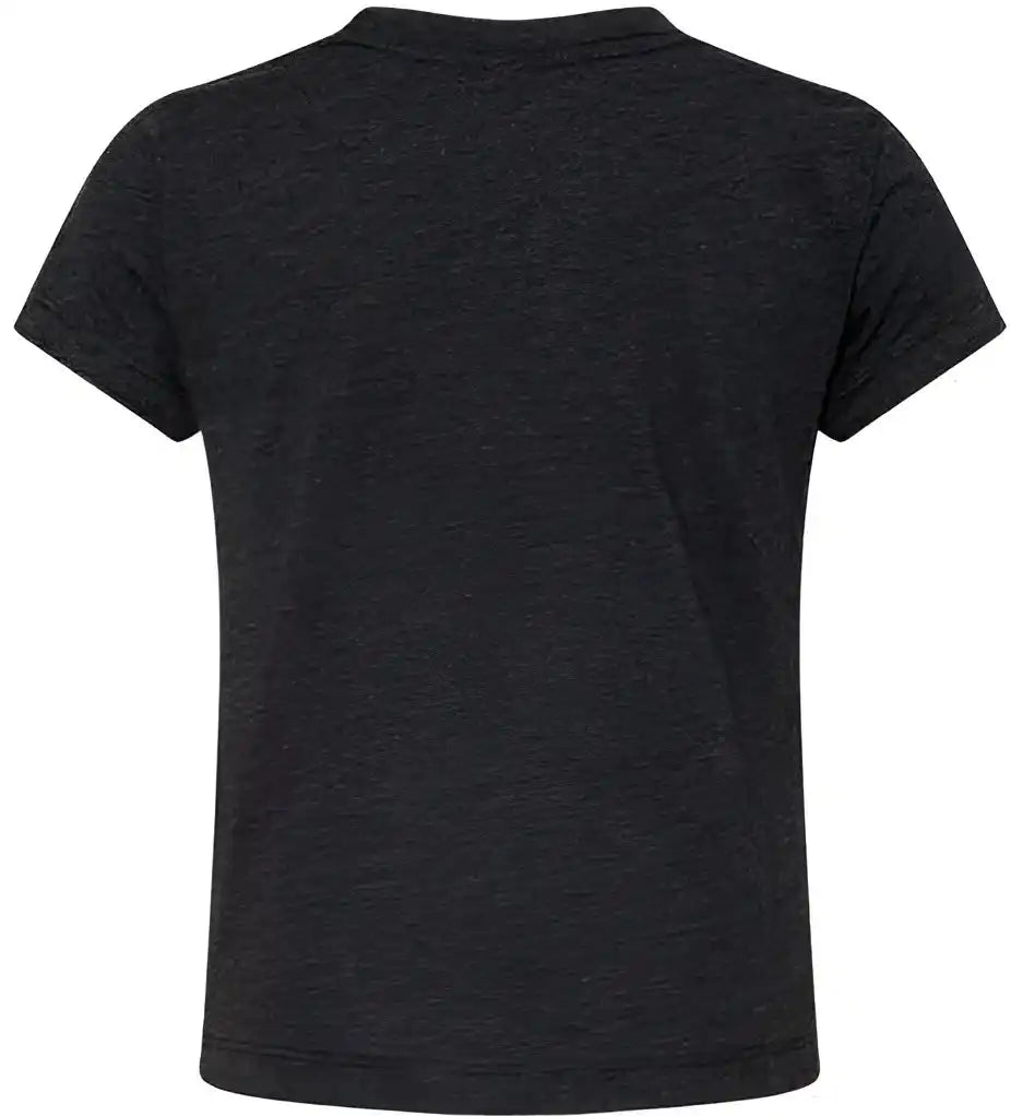 Bella + Canvas 3413t Toddler Triblend Tee Charcoal Black
