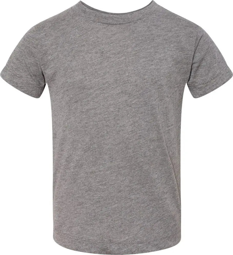 Bella + Canvas 3413t Toddler Triblend Tee - Grey - Gray / 2t