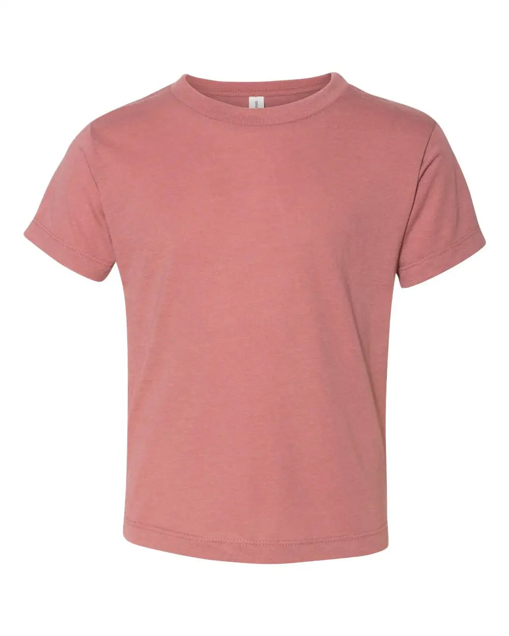 Bella + Canvas 3413t Toddler Triblend Tee - Mauve - Maroon / 2t