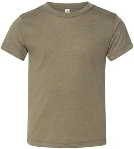 Bella + Canvas 3413t Toddler Triblend Tee Olive
