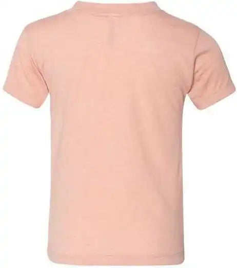Bella + Canvas 3413t Toddler Triblend Tee Peach
