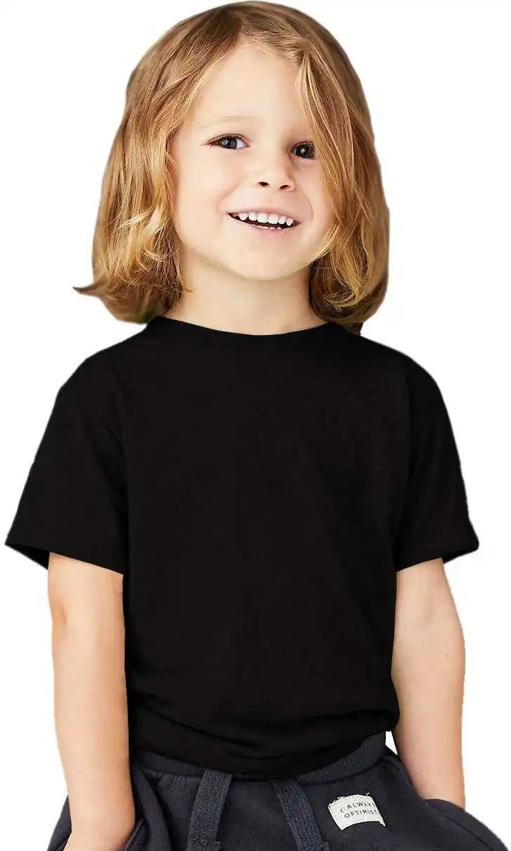 Bella + Canvas 3413t Toddler Triblend Tee - Solid Black