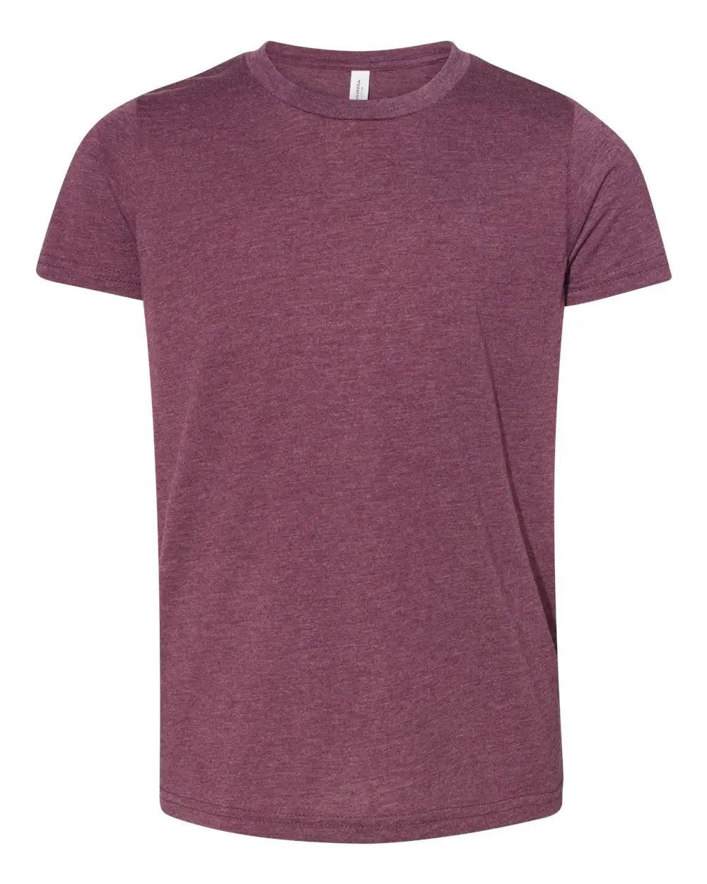 Bella + Canvas 3413y Youth Triblend Tee - Maroon