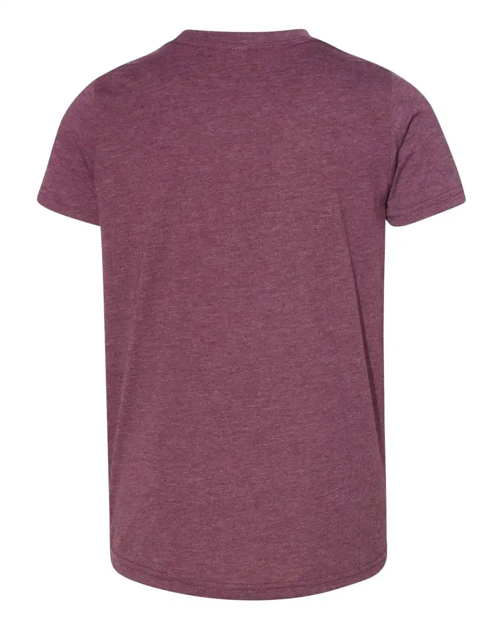 Bella + Canvas 3413y Youth Triblend Tee - Maroon - s