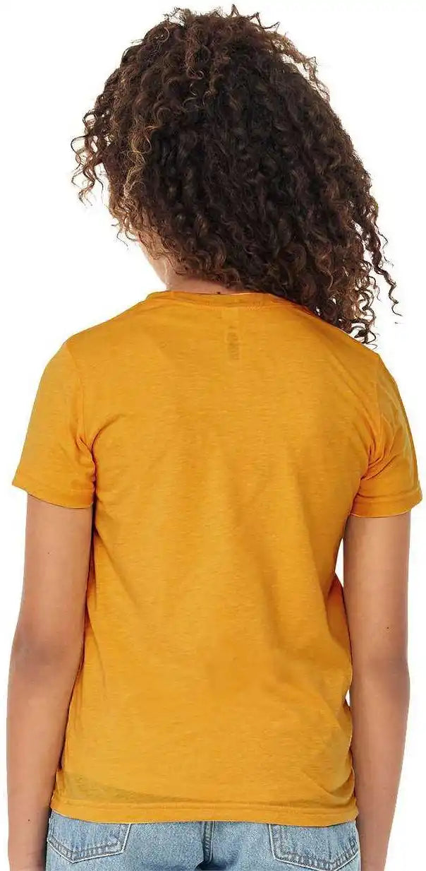 Bella + Canvas 3413y Youth Triblend Tee Mustard